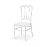 Svatební židle CHIAVARI QUEEN bílá