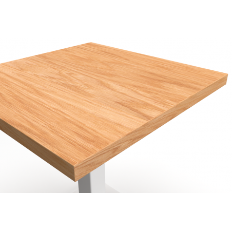 Bistro Stôl ALFA bílá 40x55 Dyhovany dosky