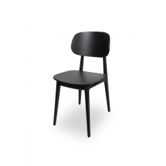 Dřevěné restaurační židle NORM černá