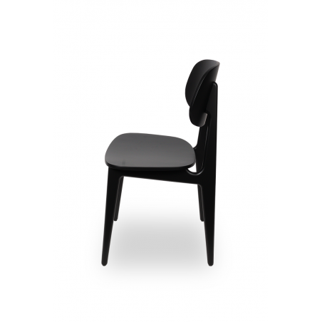 Dřevěné restaurační židle NORM černá
