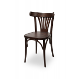 Dřevěné restaurační židle LEGEND tmavý ořech