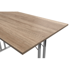 Skladací stôl FOLD 160x80 Kaňonový dub 28mm