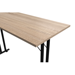 Skladací stôl FOLD-L BL 138x45 Dub Sonoma