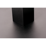 Stůl Pro Pivní Zahradní ALFA S černá 69x69 Sytě černá