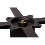 Stůl Pro Pivní Zahradní ALFA S černá 69x69 Klasická bílá