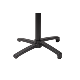 Stůl Pro Pivní Zahradní CROSS COMFORT černá 69x69 Sytě černá