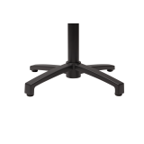 Stůl Pro Pivní Zahradní CROSS COMFORT černá 69x69 Sytě černá