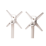 Základna kavárenského stolku CROSS COMFORT DUO bílá