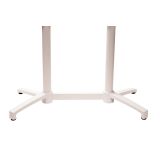 Základna kavárenského stolku CROSS COMFORT DUO bílá