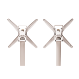 Základna kavárenského stolku CROSS COMFORT DUO bílá