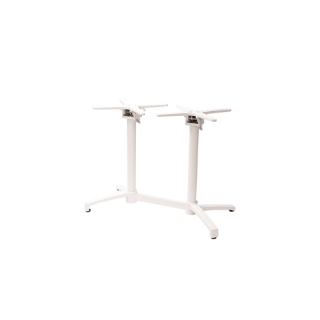 Základna kavárenského stolku CROSS COMFORT DUO bílá