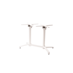Základna kavárenského stolku CROSS COMFORT DUO bílá