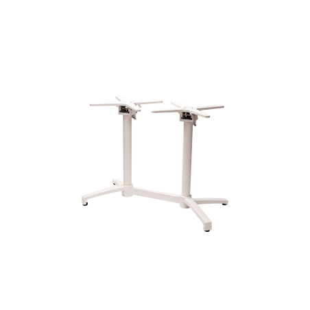 Základna kavárenského stolku CROSS COMFORT DUO bílá