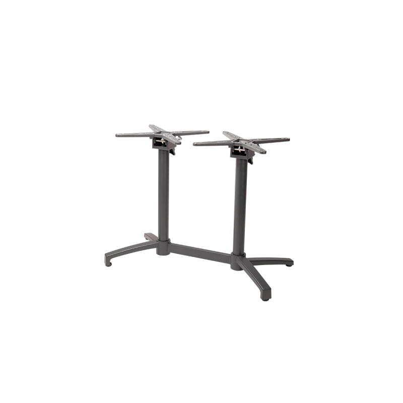Základna kavárenského stolku CROSS COMFORT DUO šedá