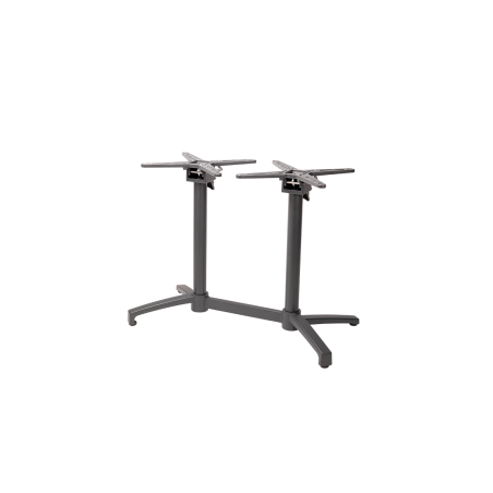 Základna kavárenského stolku CROSS COMFORT DUO šedá