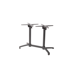 Základna kavárenského stolku CROSS COMFORT DUO šedá