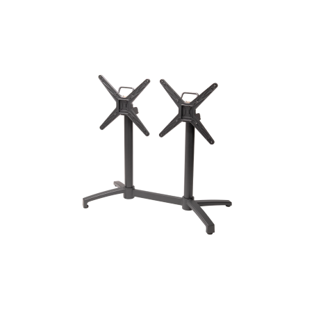 Základna kavárenského stolku CROSS COMFORT DUO šedá
