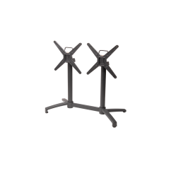 Základna kavárenského stolku CROSS COMFORT DUO šedá