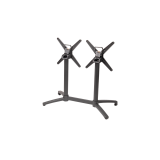 Základna kavárenského stolku CROSS COMFORT DUO šedá