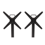 Základna kavárenského stolku CROSS COMFORT DUO šedá