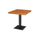 Bistro stůl ADAPTIVE s dřevěnou dýhovanou deskou
