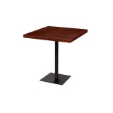 Bistro stůl ALFA FOLD s dřevěnou dýhovanou deskou