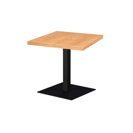 Bistro stůl ALFA XL s dřevěno-foliovanou deskou