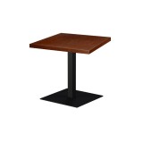 Bistro stůl ALFA XL s dřevěno-foliovanou deskou