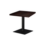 Bistro stůl ALFA XL s dřevěno-foliovanou deskou