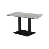 Bistro stůl ALFA XL DUO s HPL deskou