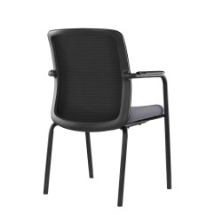 Konferenční židle FORMO černo-šedá