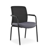 Konferenční židle FORMO černo-šedá