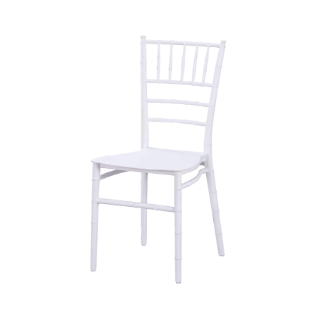 Svatební židle CHIAVARI TIFFANY SIMPLE bílý