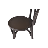 Svatební židle MONET WOOD černý