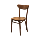 Dřevěné restaurační židle BOOMERANG ořechové