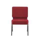 Kostelní židle AMBASSADOR červený