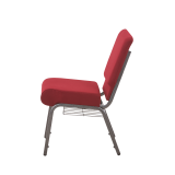 Kostelní židle AMBASSADOR červený