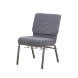 Kostelní židle AMBASSADOR šedá