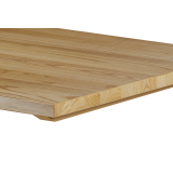 Stolek s dřevěnou deskou ALFA 40x55 bílý