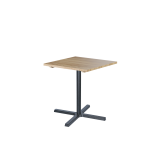 Stolek s dřevěnou deskou PRISMA