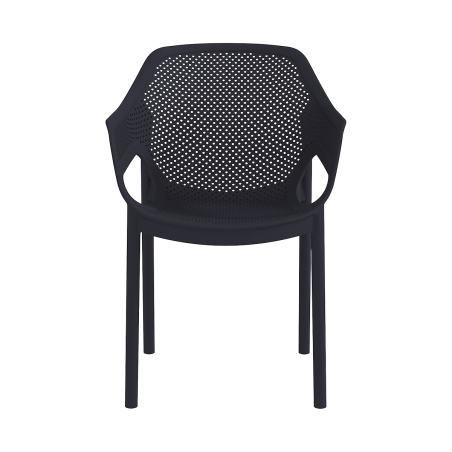 Židle do pivních zahrádek AERO černá