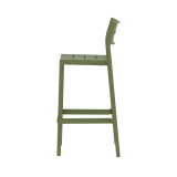 Židle do pivních zahrádek CAPRI BAR zelená