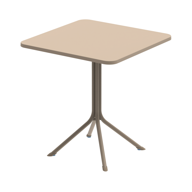 Stolek pro pivní zahrádku PRATO 70x70 béžový