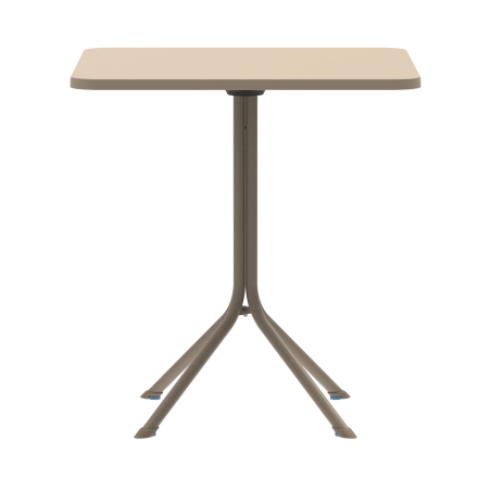 Stolek pro pivní zahrádku PRATO 70x70 béžový