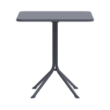 Stolek pro pivní zahrádku PRATO 70x70 tmavě šedý
