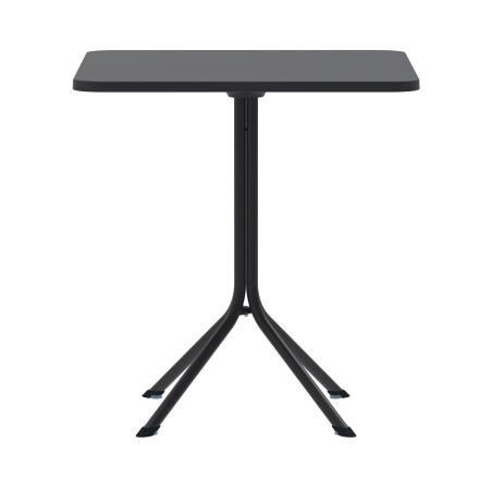 Stolek pro pivní zahrádku PRATO 70x70 černý