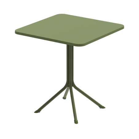 Stolek pro pivní zahrádku PRATO 70x70 zelený