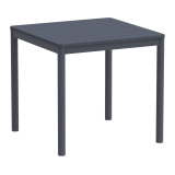 Stolek pro pivní zahrádku TERRAZZA 80x80 tmavě šedý