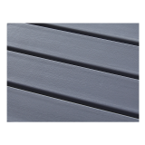 Stolek TERRAZZA 140x85 tmavě šedý