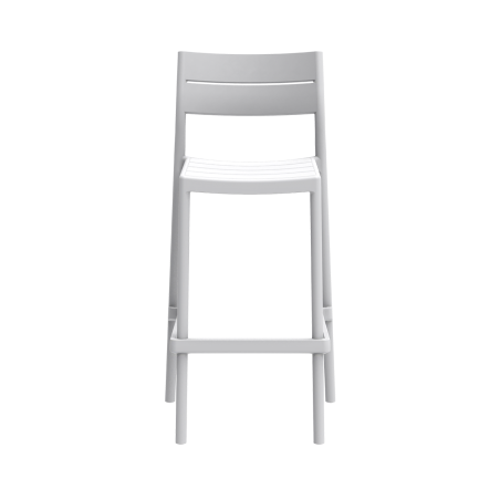 Židle do pivních zahrádek CAPRI BAR popelavá